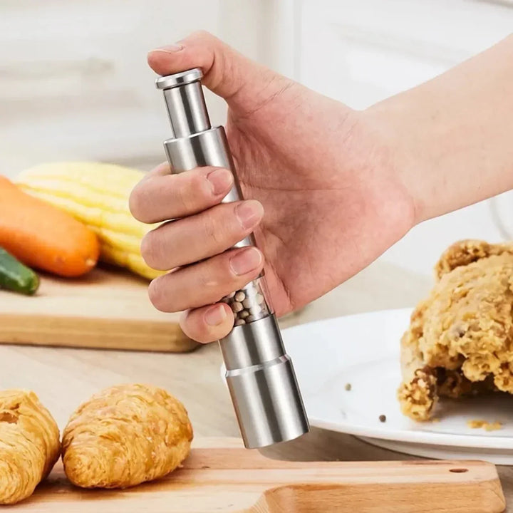 Skanto | Stilig pepper- og saltkringle med manuell mekanisme