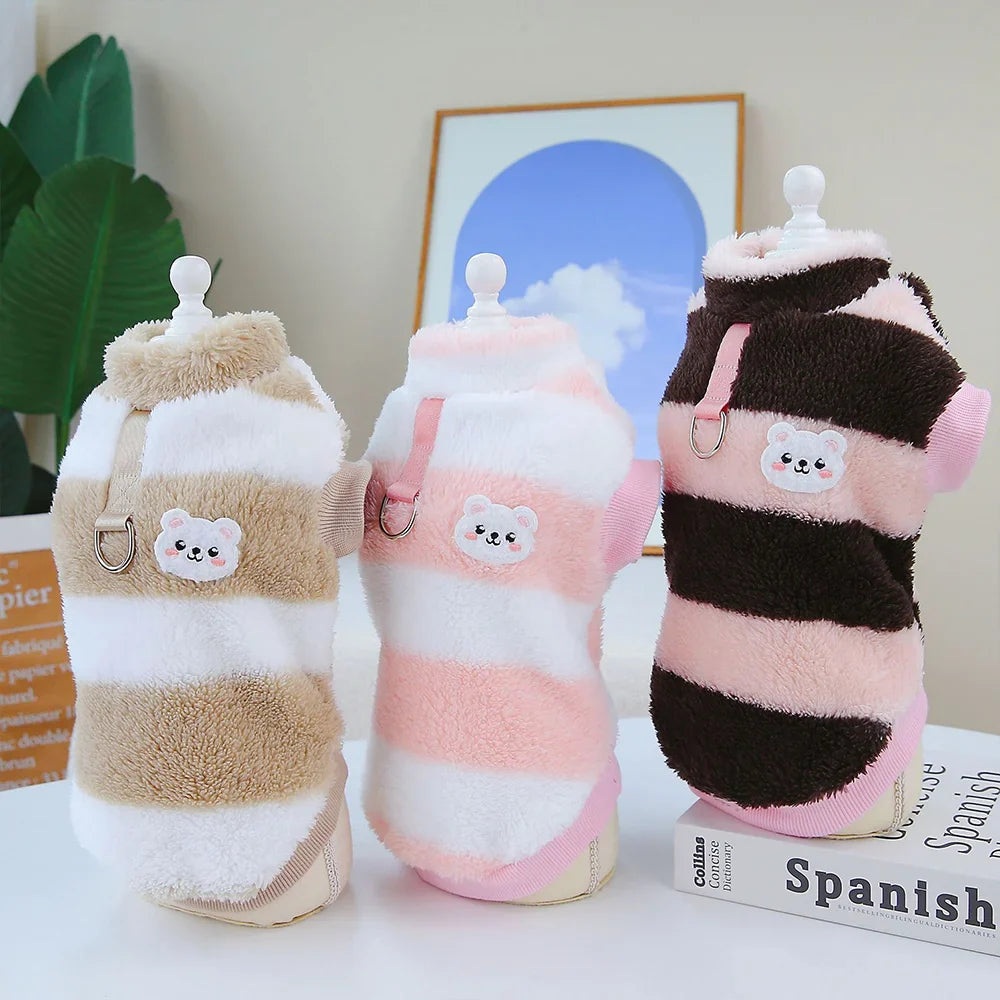 Varmere fleece hundegenser for små hunder Skanto