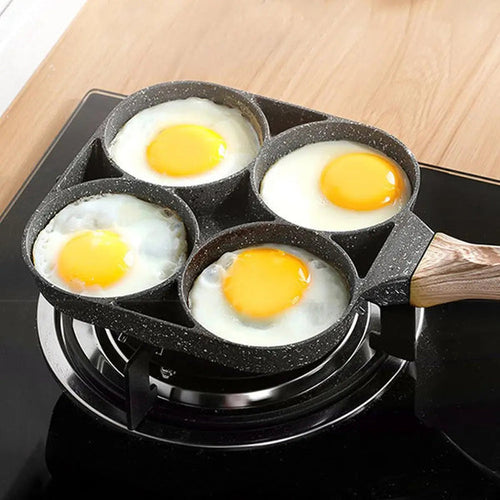 QuickCook - Stekepanne med flere seksjoner og gjennomsiktig håndtak Skanto