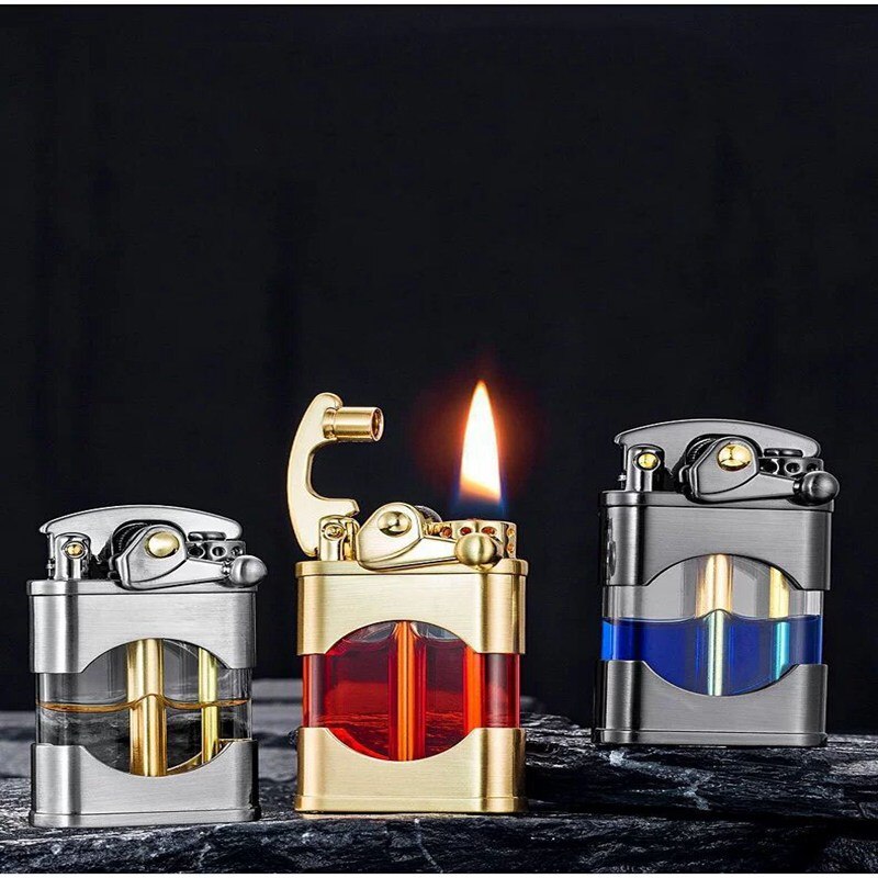 Elegant Retro Slim Metal Lighter | Skanto