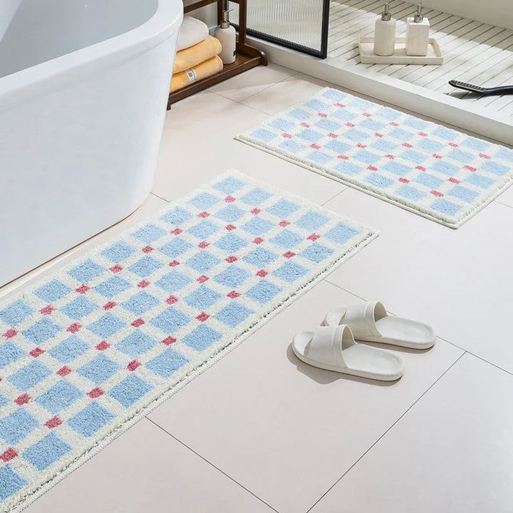 Lang Tufting Gitter Bade Matte | Skanto