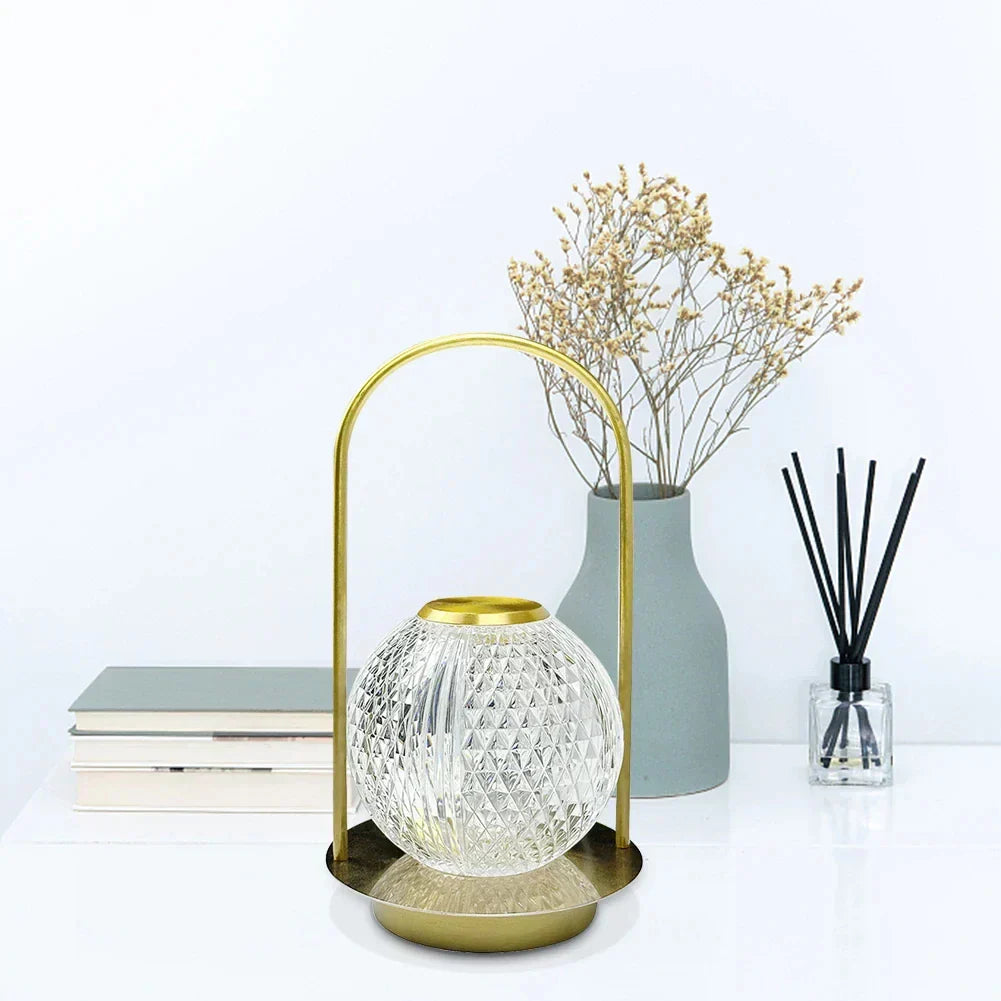 Skanto | Designer Bordbelysning med Krystallglans
