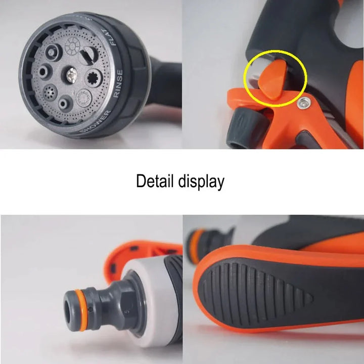 Skanto | FlowSpray Hage Dyse – 8-fold justerbar & komfortabel for enhver oppgave