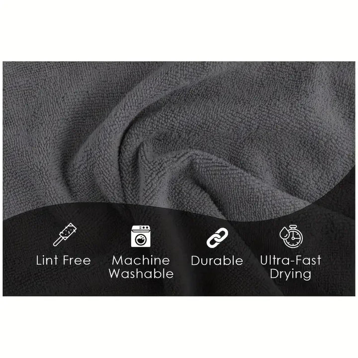 CleanPro 5 Delt sett Mikrofiber Rengjøringskluter Skanto