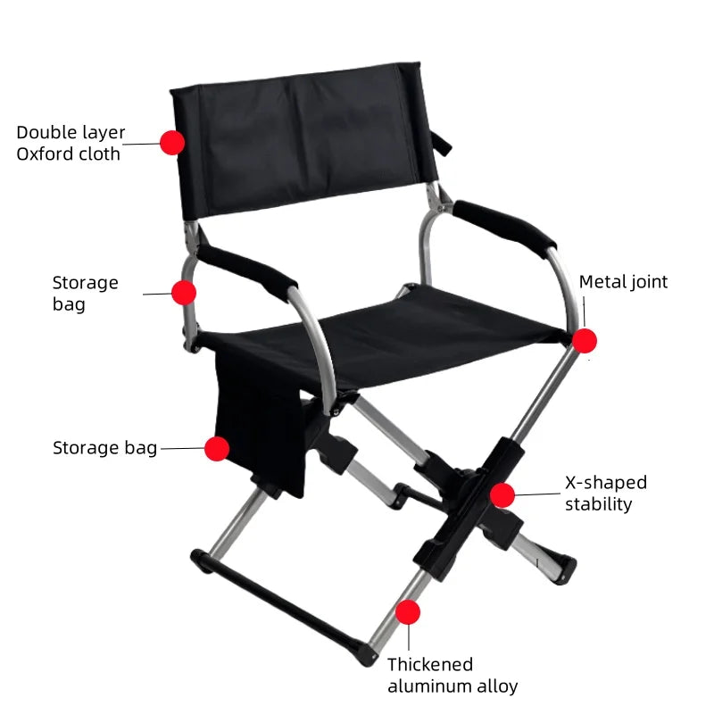 Chill & Go Lettvekt Foldsbar Utendørs Camping Stol | Skanto