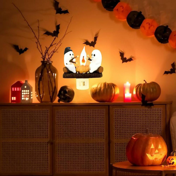 Skanto | 👻 Spøkelseshbål med flakkende nattlys 🎃 ❤️‍🔥