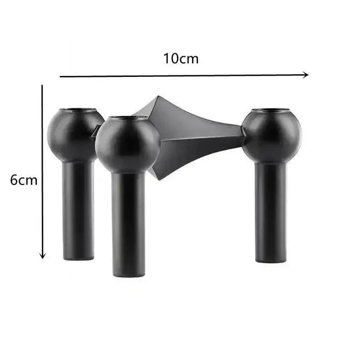 Skanto | Metall Lysestake – Modulært Molekyl Design, Bord & Dekor