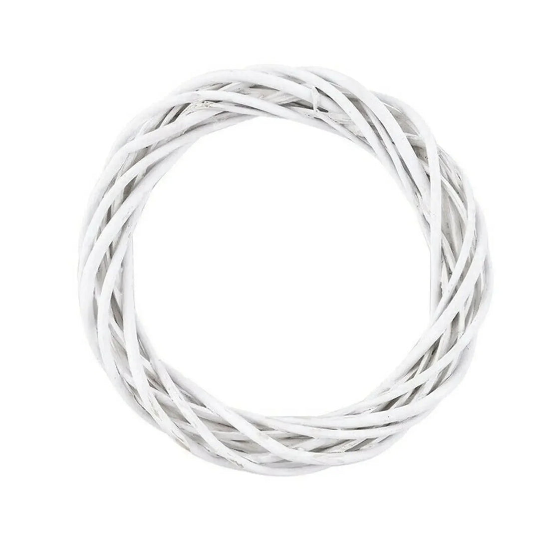 Skanto | WhiteWonder | Luksus Rattan Krans for Jul