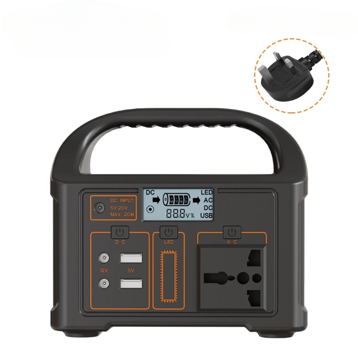 Skanto | 100W 24,000mAh Bærbar Strømstasjon med LiFePO4 Batteri – PowerGo