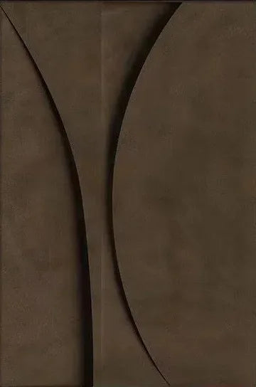Moderne minimalistiske flate geometriske linjer veggkunst fine kunst lerret utskrifter retro brun abstrakt bilder for stue moderne interiør dekor | Skanto