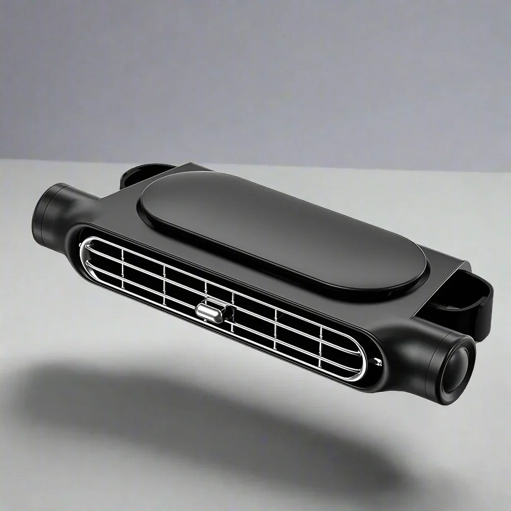 Skanto | Zara Bilhodevifte – USB Kompakt Ventilasjonsystem for Baksete med 3 Hastigheter
