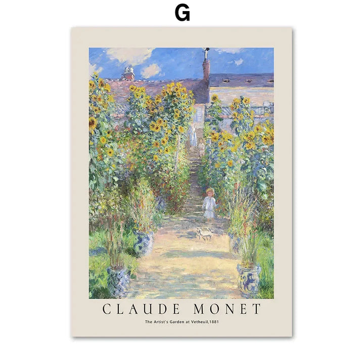 Tidløse Klassikere Vintage Landskapsveggkunst Fine Art Lerretsutskrifter Bilder Plakater Berømte Malerier For Stue Spisestue Soverom Kunst Dekor | Skanto