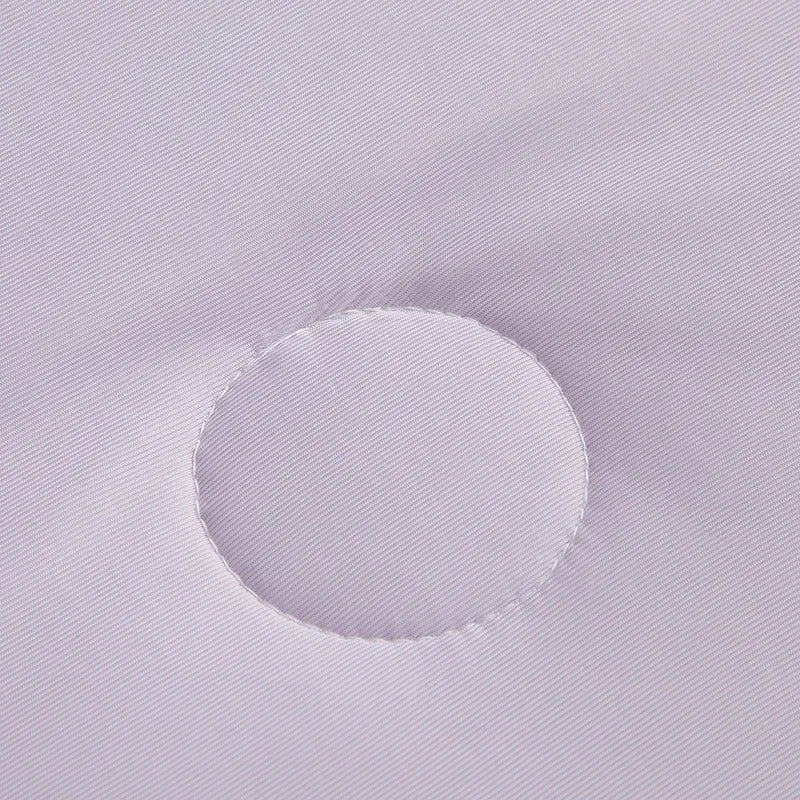 Air Condition Sommer Komforter — Ren Farge Is Silke Kjøleteppe, Lett & Glatt Twin/King Størrelse Quilt | Skanto