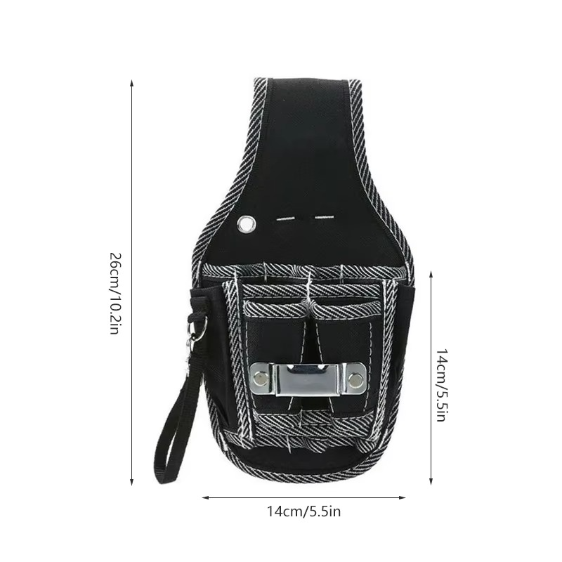 Skanto | Ultimate Electrician's Tool Belt - Holdbar Nylon Livsorganisator for Profesjonelle
