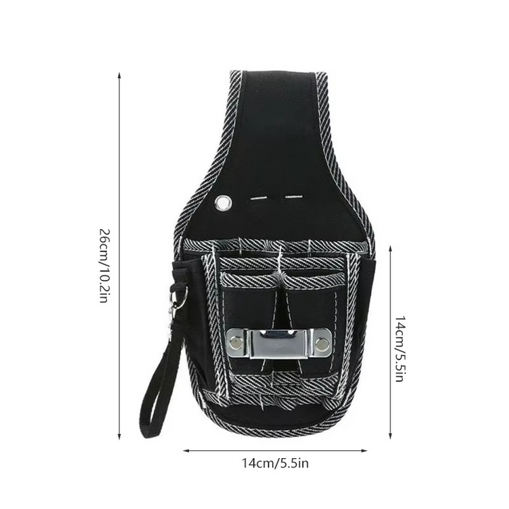 Skanto | Ultimate Electrician's Tool Belt - Holdbar Nylon Livsorganisator for Profesjonelle
