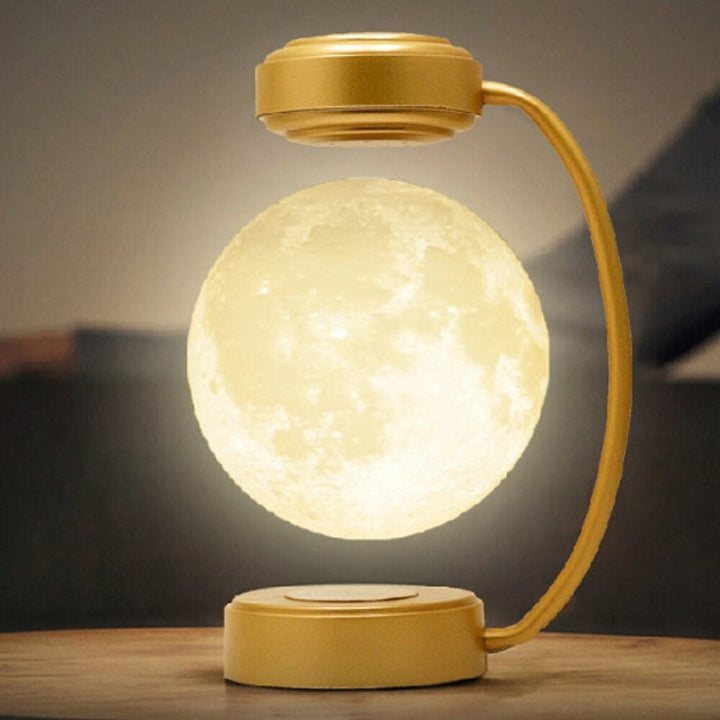 Skanto | 3D Magnetisk Leviterende Måne Nattlampe