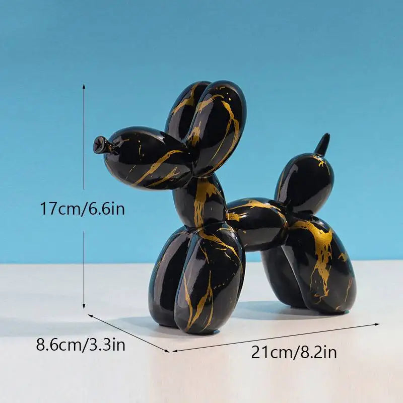 Fargerike Ballonghund Figurer Kunstneriske Graffiti Statuer for Stue Kaffe Bord Søte Trendy Smykker For Skrivebord Dekorasjon | Skanto