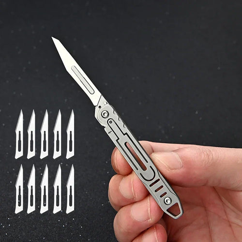 Utbyttbare kniver Faltbar EDC-kniv | Skanto