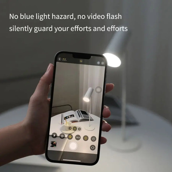 Skanto | LumiPro LED Skrivebordslampe | 3W | Oppladbar | 10–50 timer driftstid | Type-C lading