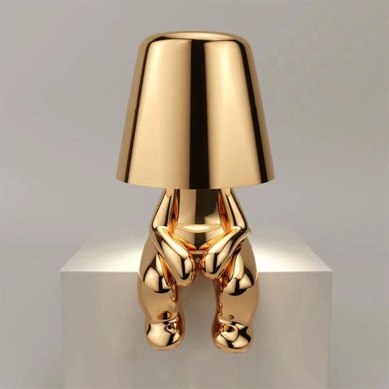 Moderne bordlampe GloedHeld – Varmt LED-lys for stue og soverom | Stilfull og funksjonell