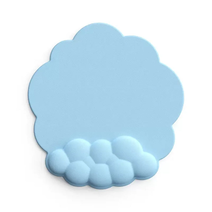Skanto | Cloud Memory Foam Musmatte med Håndleddstøtte - Anti-Sklisikker Kontor- og Gaming Tastaturstøtte