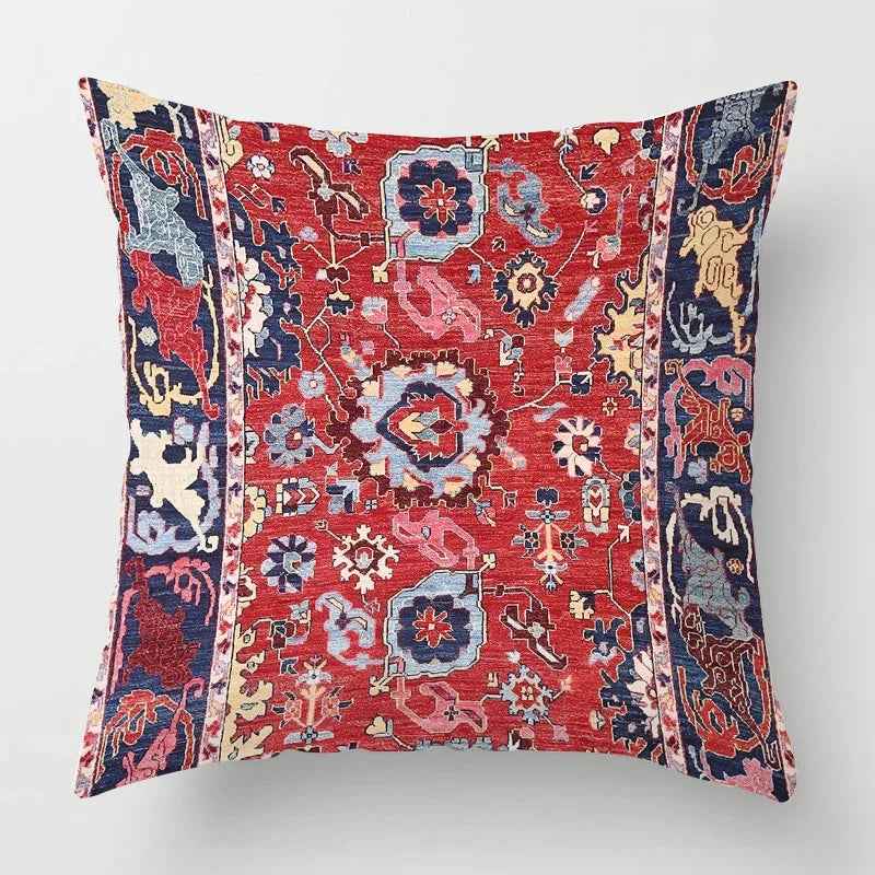 Marokkansk putevar med orientalsk mønster – Dekor for stue og kontor, høy kvalitets putevar i boho stil for sofa og sitteområde