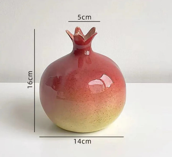 Keramisk Granateple Vase | Skanto