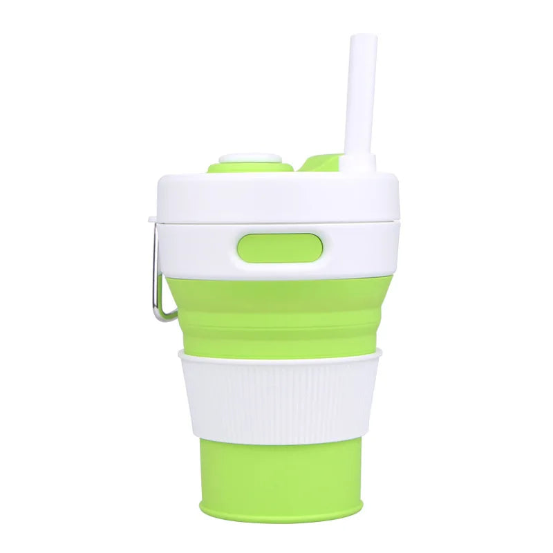 Gjenbrukbar Bærbar Sip-and-Go Sammenleggbar Kopp | Skanto