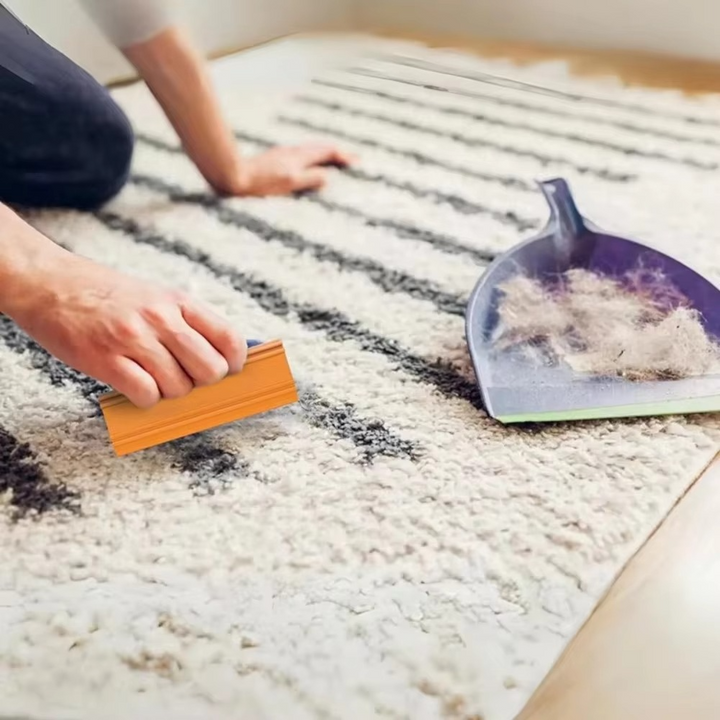 Skanto | Easy Grip kjæledyrhårfjerning verktøy for hjemmetepper og polstring