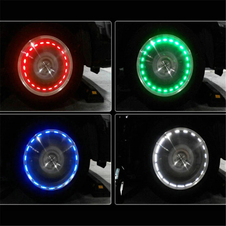 Skanto | RGB Bil Hjul Ventilkapsel Lys