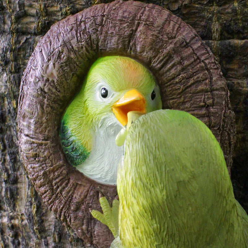 Lovebirds Tree Hug Wall Hanging Decor | Skanto