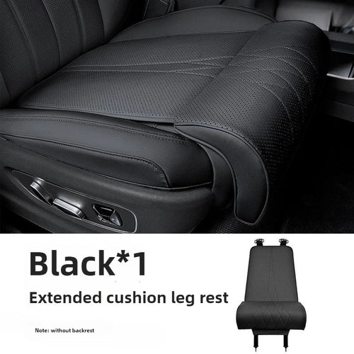 Skanto | Bilsetepute med Benstøtte | Ergonomisk og Komfortabel | PU-lær