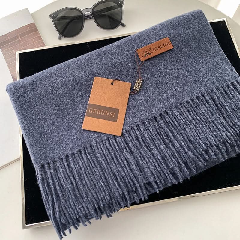 Skanto | Kvinne bomulls vinter skjerf – Myk, varm, elegant stil
