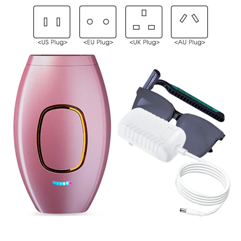 Skanto | Bikini IPL 500 000 Flash Epilator Impuls Permanent Laser Epilator Smerteløs For Kvinner Hårfjerning Hjemmebruk Enheter