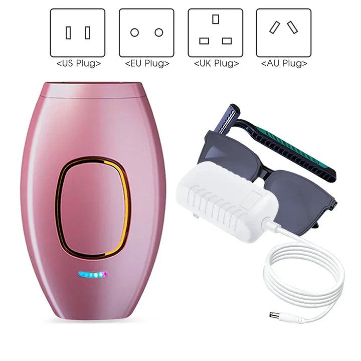 Skanto | Bikini IPL 500 000 Flash Epilator Impuls Permanent Laser Epilator Smerteløs For Kvinner Hårfjerning Hjemmebruk Enheter