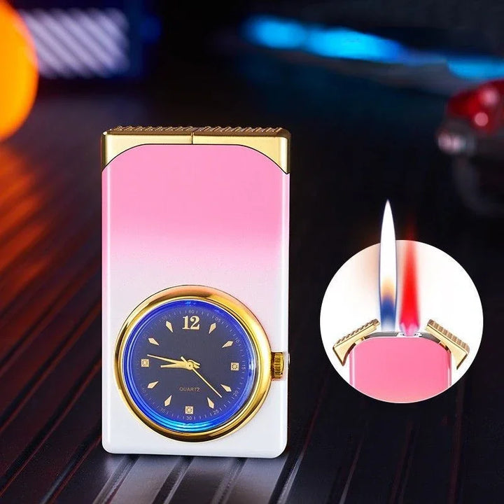 Kreativ Dual Fire Gradient Color Lighter Watch | Skanto