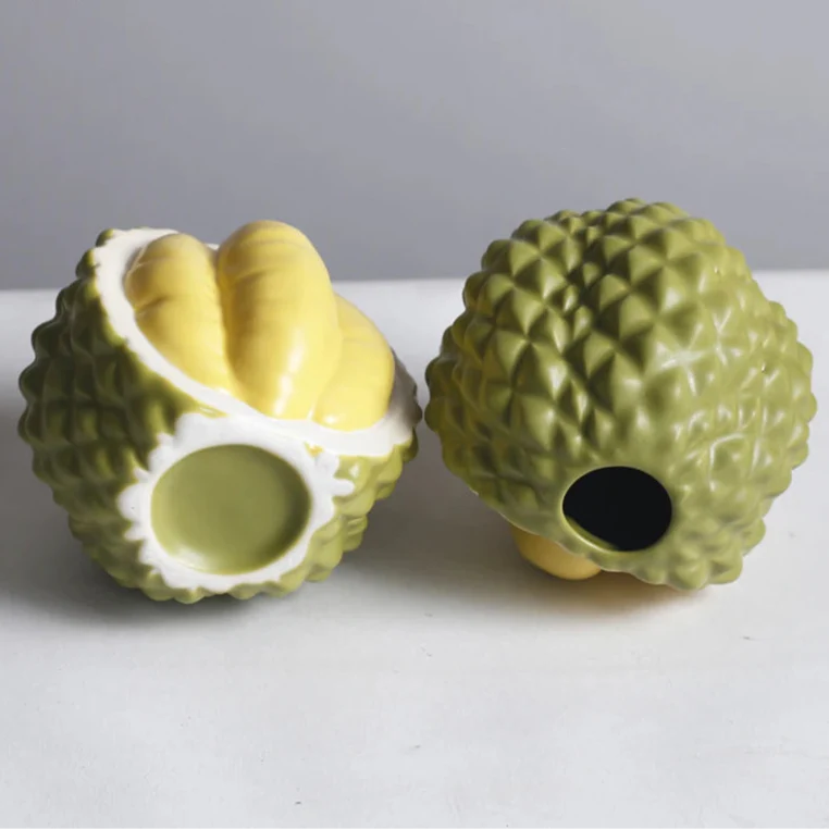 Durian-formet keramik vase | Skanto