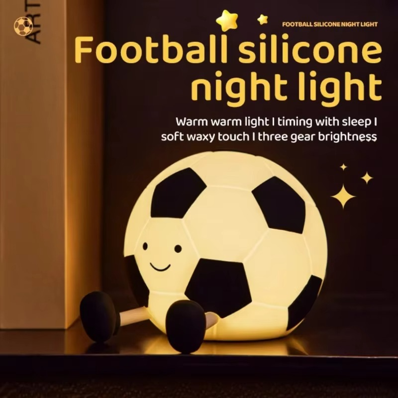 Skanto | Oppladbar fotball nattlampe med 3-nivå dimming
