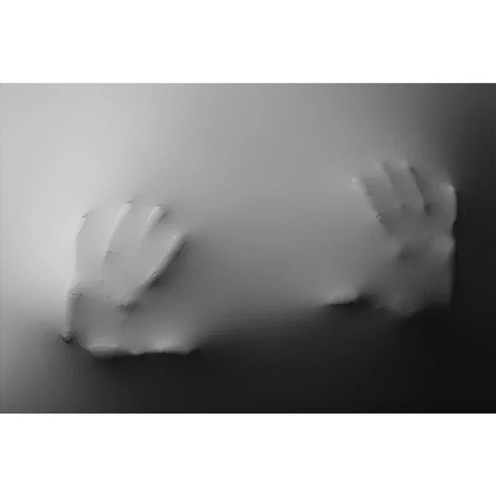 Moderne Kunst Abstrakte Spøkelsesaktige Figurer I Veggen Lerret Utskrifter Svart Hvit Vegg Kunst Plakater Bilder For Stue Soverom Kunst Dekor | Skanto