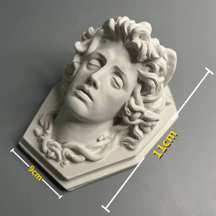Skanto | Nordisk INS Stil Karakter Gips Statue DIY Malt Skisse Fotografi Rekvisitter Bord Dekorasjoner Hjem Kunst Gips Dekorasjon