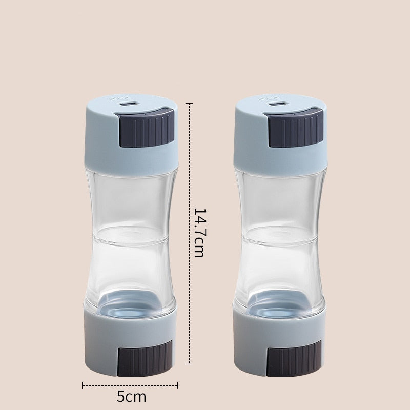 Skanto | Dobbel Hode Tettet Krydderbeholder Dispenser