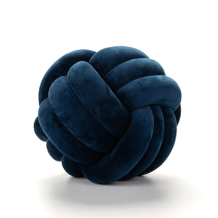 Plush Knot Cushion (Velour) | Skanto