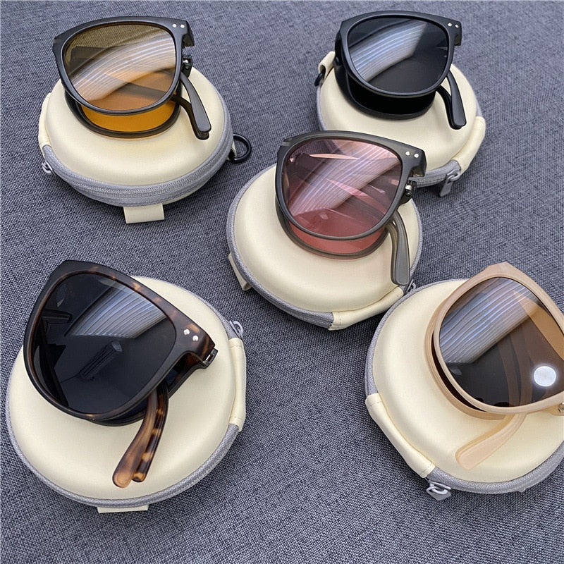 Skanto | Anti-UV sammenleggbar mote Flex klar sikt solbrille