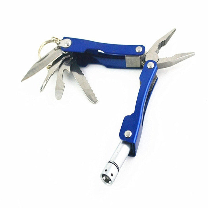 9in1 Explorers Aluminium Nøkkelring Multiverktøy | Skanto