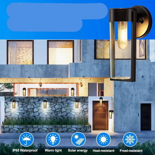 Skanto | Lavenham Solartaklamper - Perfekte sollys for utendørsområder