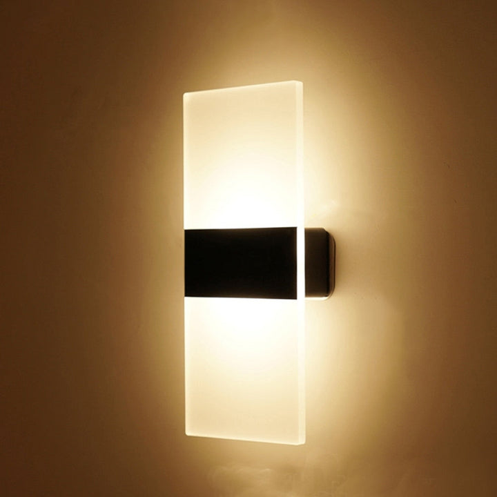 Glass vegglampe | Skanto
