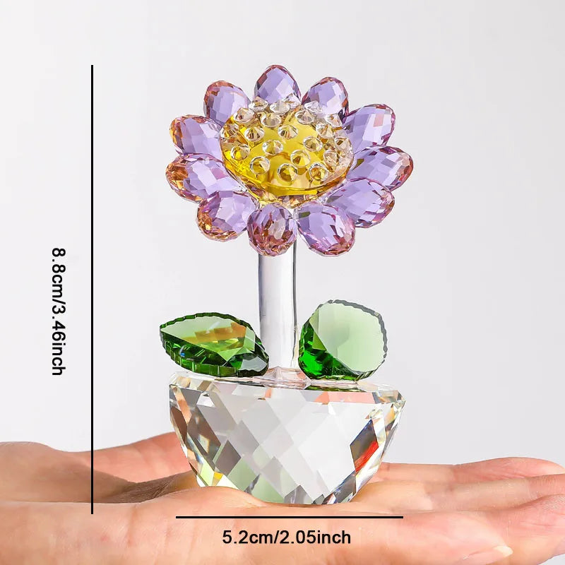 Crystal Glass Solsikke | Skanto