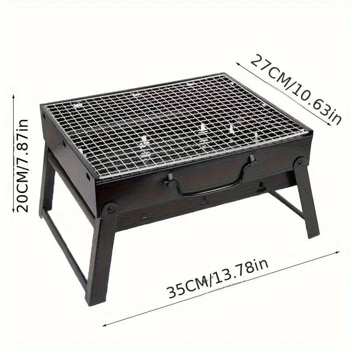 Skanto | CampFlare Kullgrill – Kompakt og robust for grilling på farten