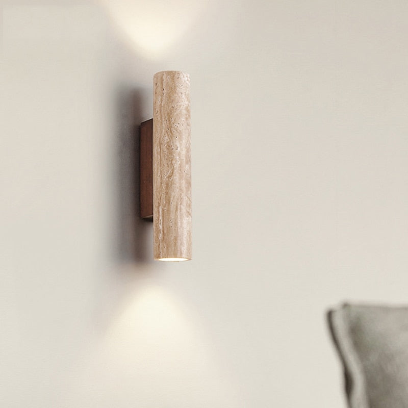Skanto | Vegglampe med håndlaget finish i ånden av Wabi-Sabi