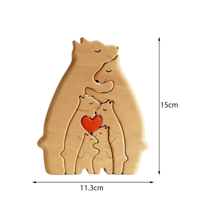 Loving Bears SammenkoSkantoede Puslespill Dekor | Skanto